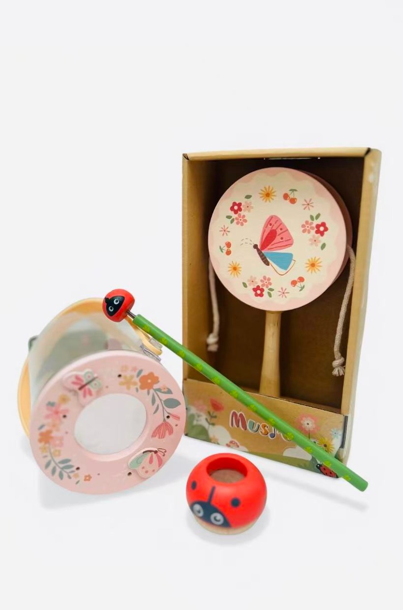 Wooden Ladybug & Butterfly Bundle Set