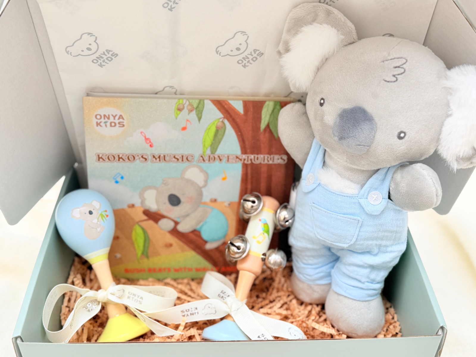 Koko's Music Adventure Gift Box-Koala & Wombat 4pcs Set