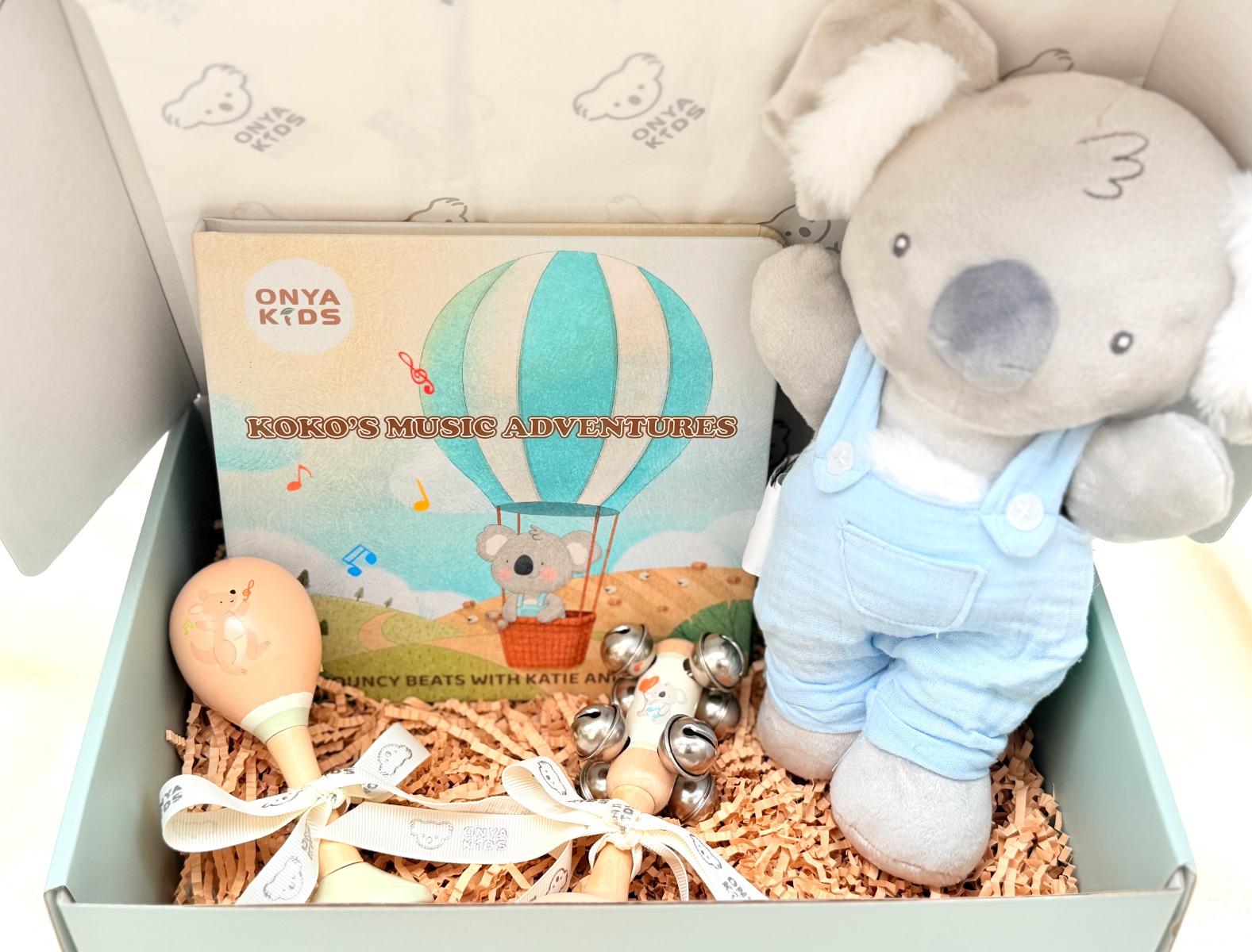 Koko's Music Adventure Gift Box-Koala & Kangaroo 4pcs Set