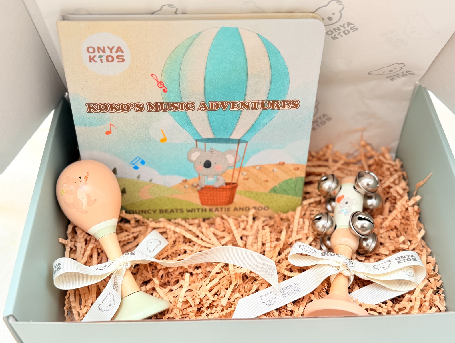 Koko's Music Adventure Rhythm and Tell Gift Box-Koala & Kangaroo 3pcs Set