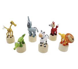 Wooden Jungle Animal Press toys