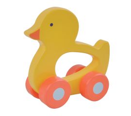 Wooden Wheelie Duck