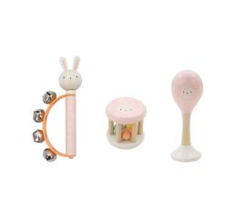 Wooden Baby Musical Set-Bunny
