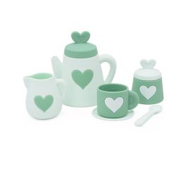 Green Silicone Tea Set