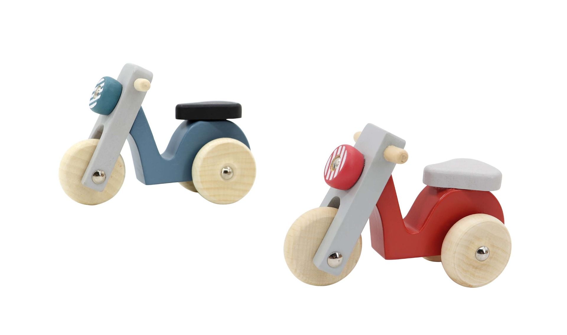 Wooden Motorbikes 8pcs/box