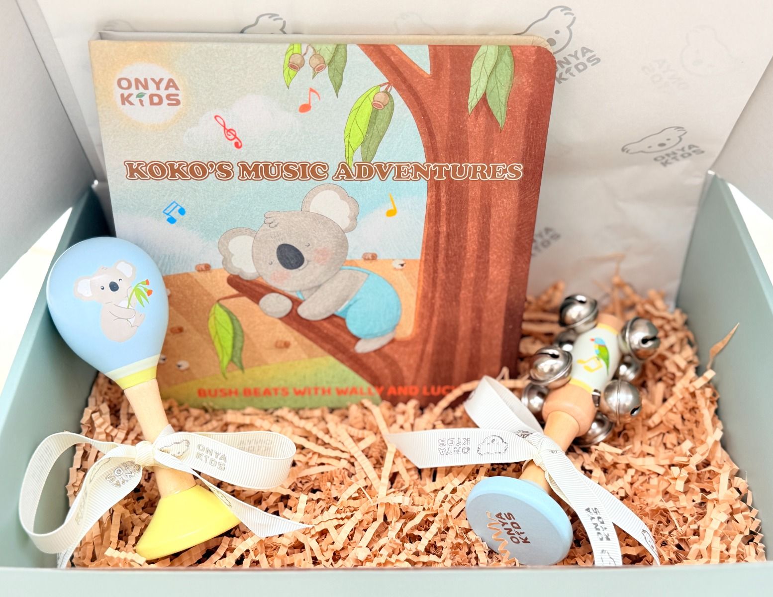 Koko's Music Adventure Rhythm and Tell Gift Box-Koala & Wombat 3pcs Set