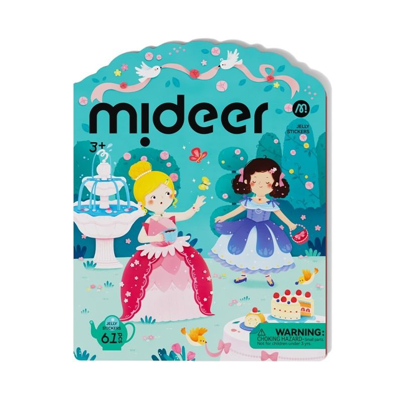 MiDeer Jelly Stickers-Princess Dress-up