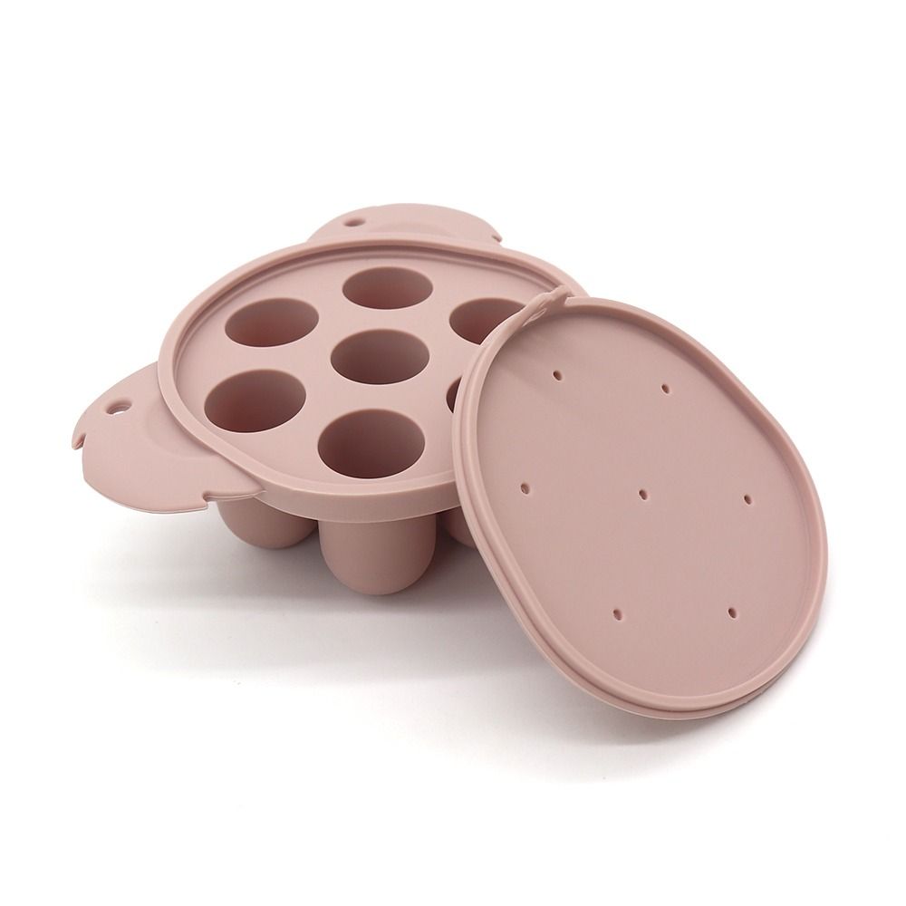 Silicone Baby Food Freezer Tray-Pink