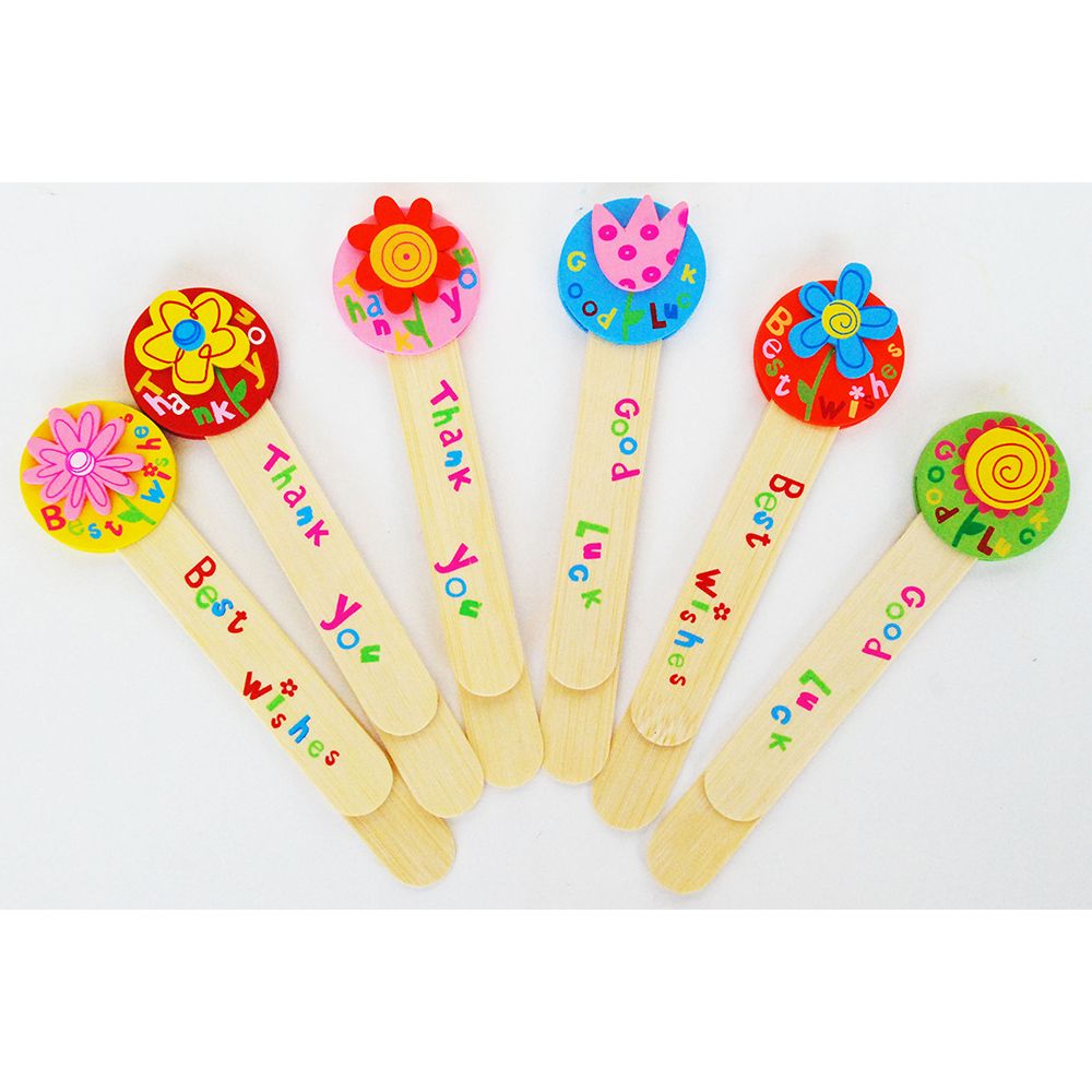 Flower Bookmark 48Pcs
