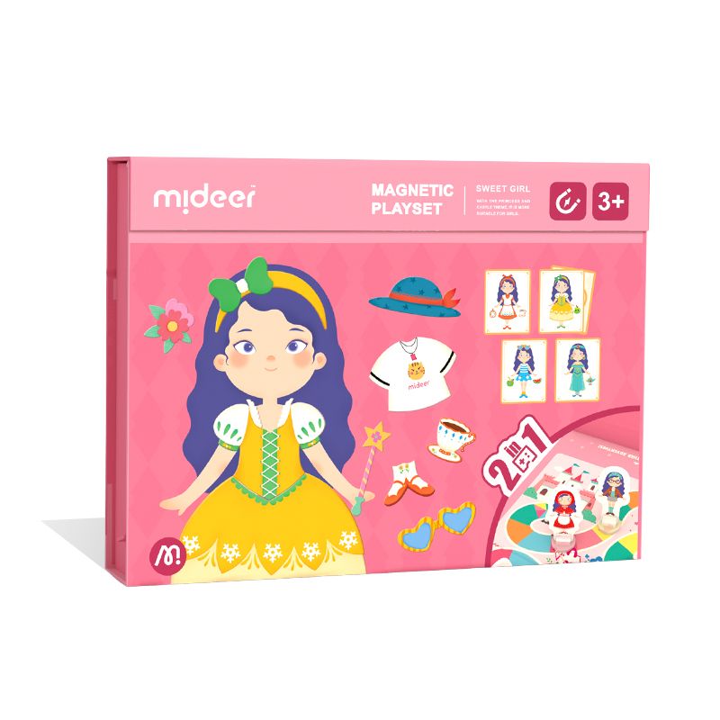 2 in 1 Magnetic Puzzle Game- Sweet Girl