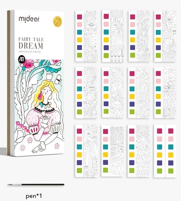 Watercolour Painting - FAIRY TALE DREAM