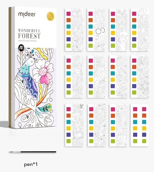 Watercolour Painting - WONDERFUL FOREST