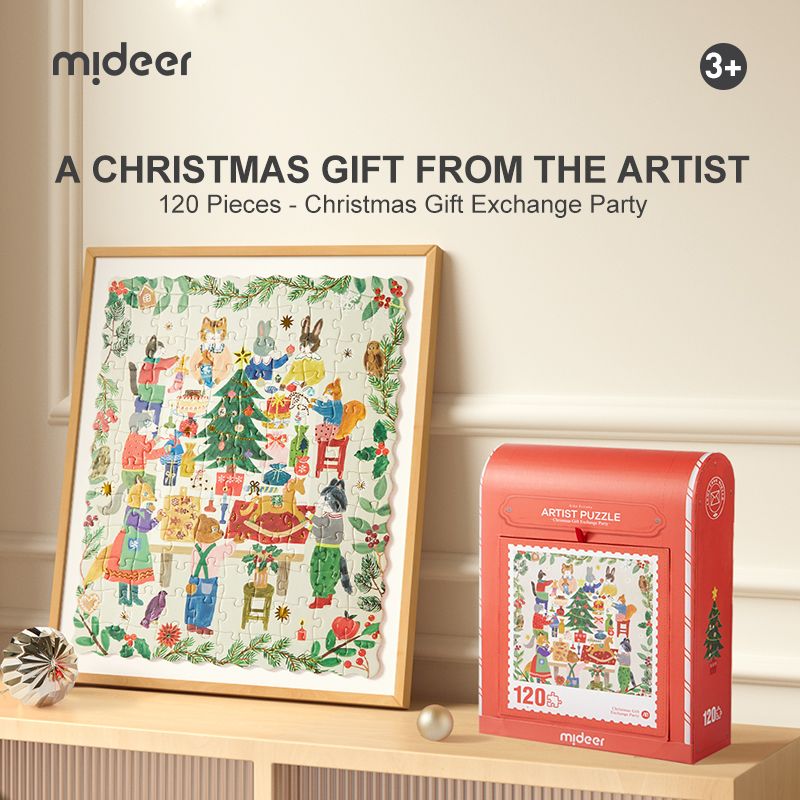 Mideer Artist Puzzle - Christmas Gift Exchange Party