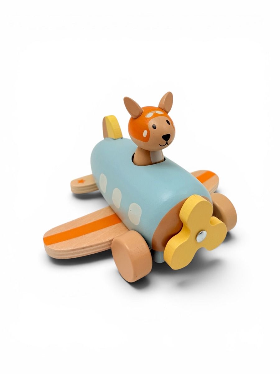 Onya Kids Wooden Kangaroo Airplane
