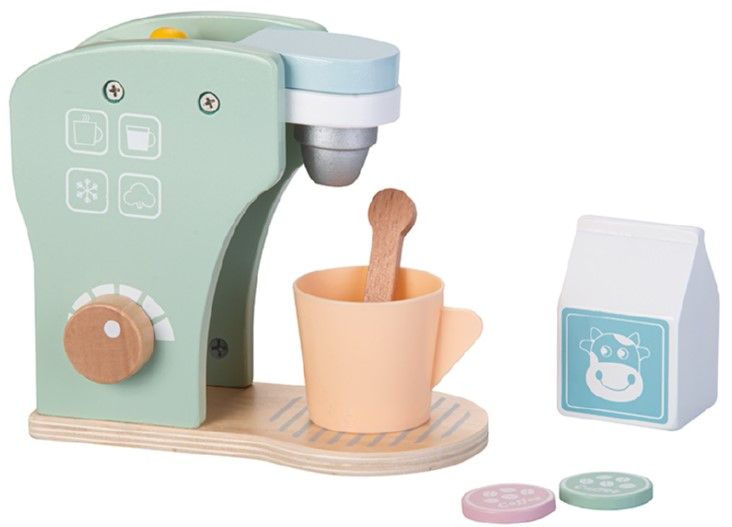 Wooden Coffee Maker Playset