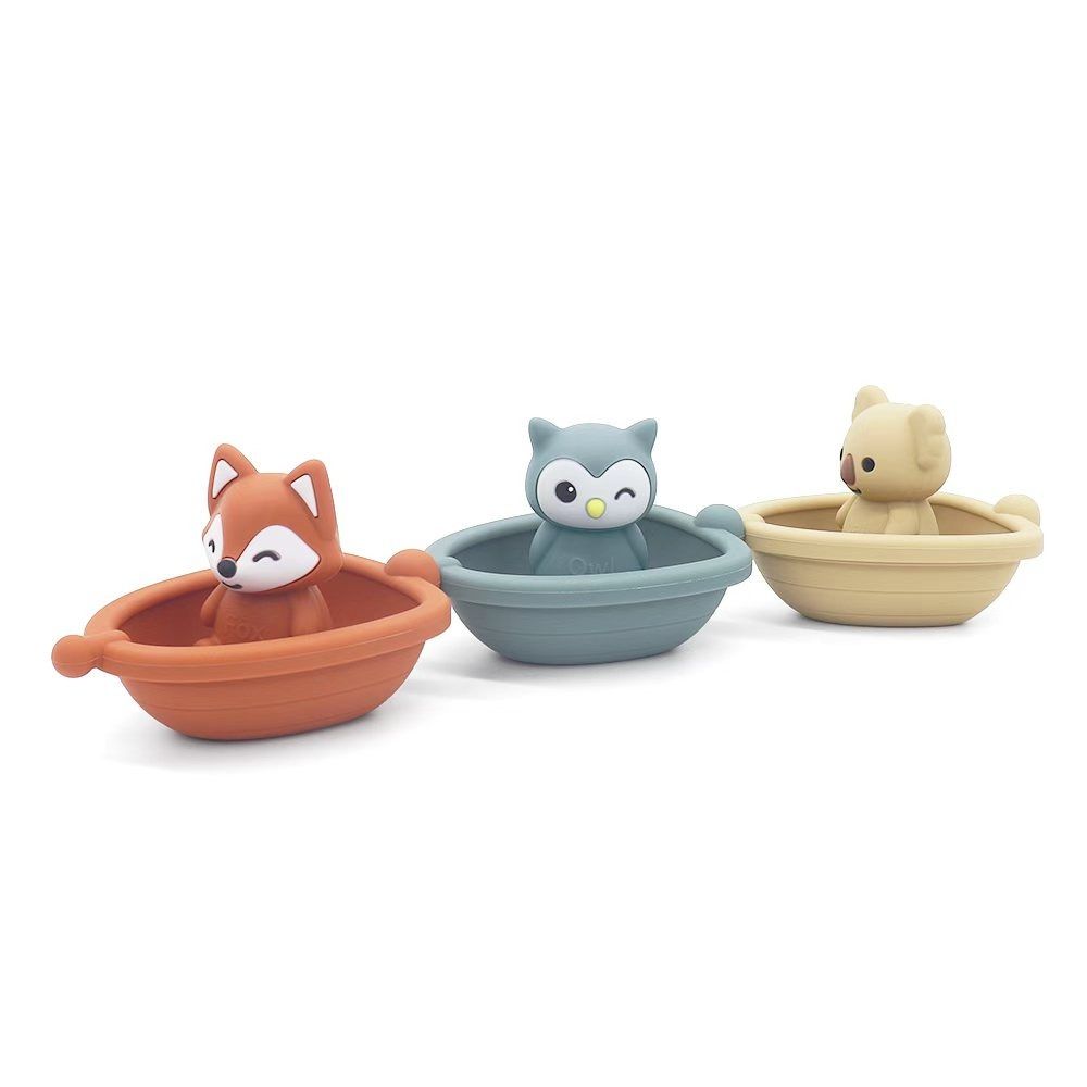 Silicone Bath Boat Bundle
