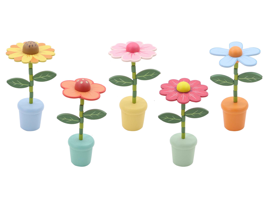 Wooden Flower Press Toy