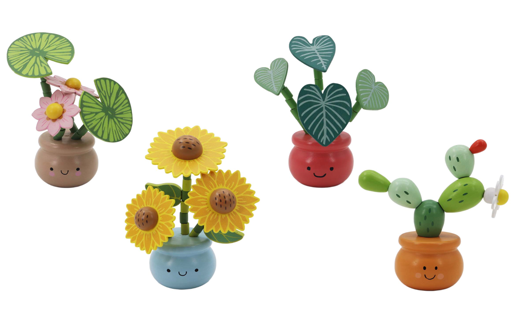Wooden Plant Press Toy