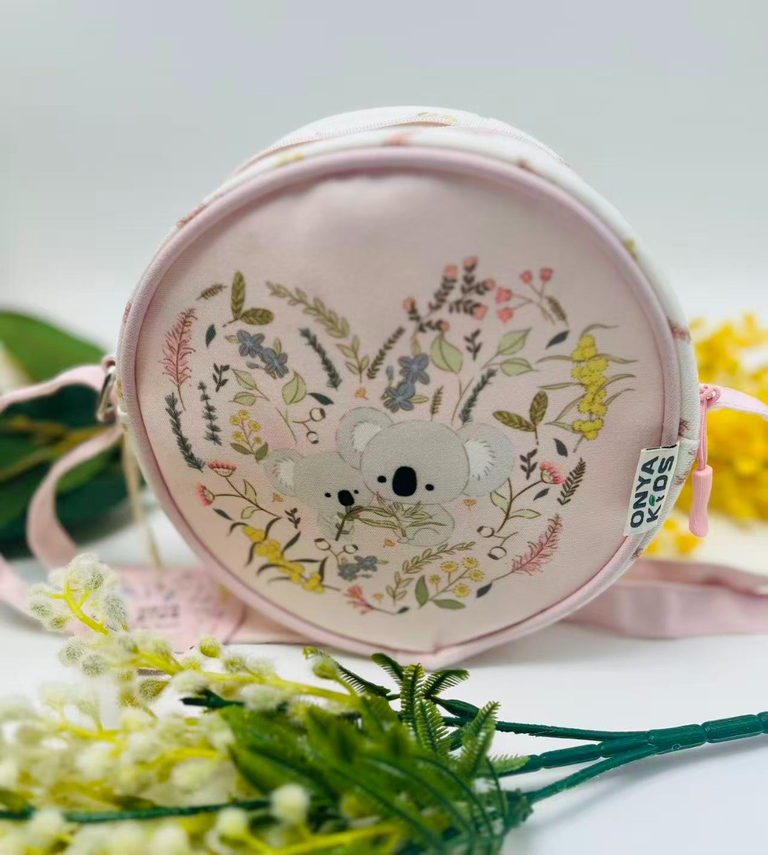 Aussie Plant Love Heart Koala Crossbody Bag